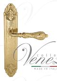 Дверная ручка Venezia на планке PL90 мод. Monte Cristo (полир. латунь) проходная
